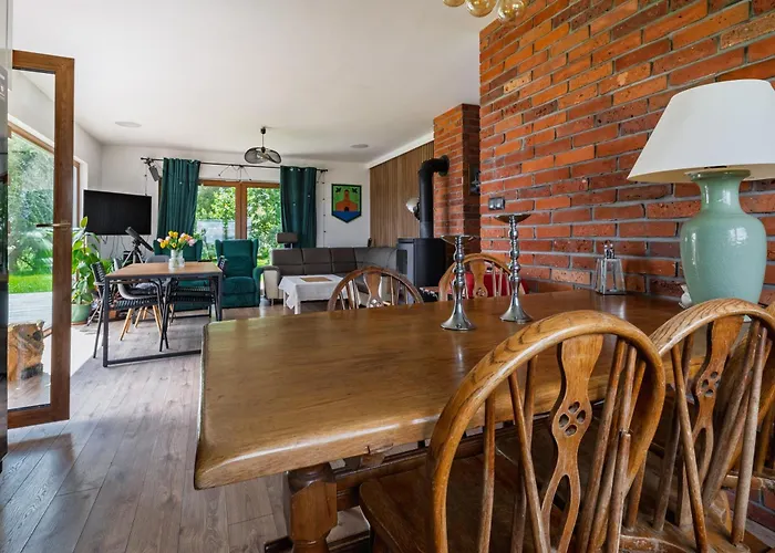 Dom W Chmielnie Na Wzgorzu Semesterbostad